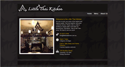 Desktop Screenshot of littlethaikitchen.com.au